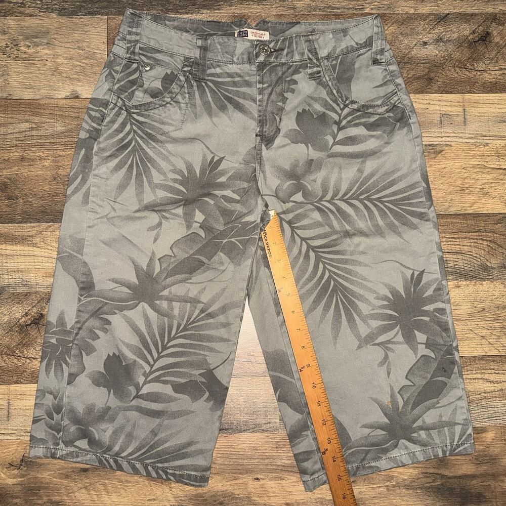 Vintage Faded Glory Originals Capri Jeans - Size 6- Tropical Camo - Picture 7 of 9